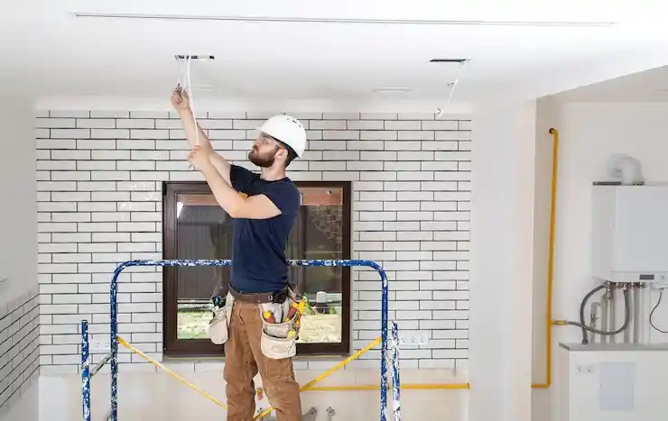 تركيب أسقف مستعارة وجبس بورد وقواطع مكتبية